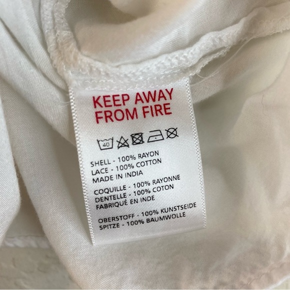 Hollister 2 Camisole Bundle White & Lavender Loose Baby Doll Tank Tops SZ SP - Picture 16 of 16